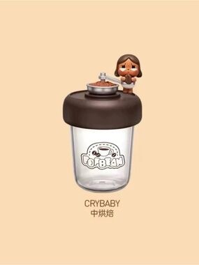 pop mart pop bean coffee factory jar - crybaby